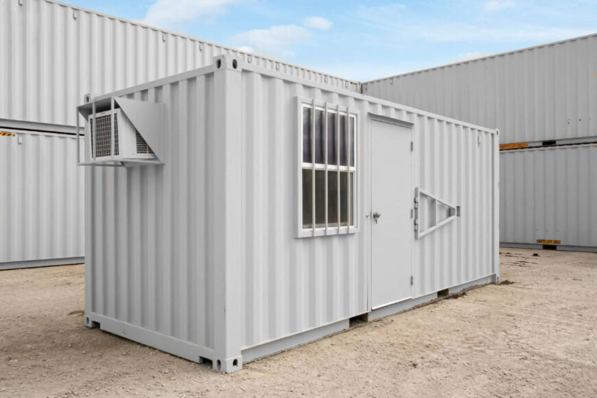 20' Mobile Office with Bathroom