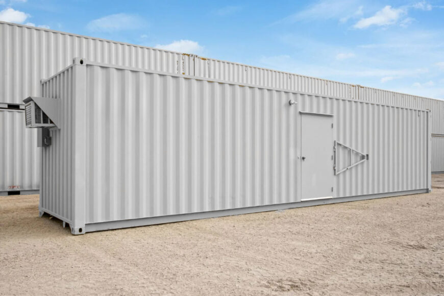 40' Climate-Controlled Storage Container