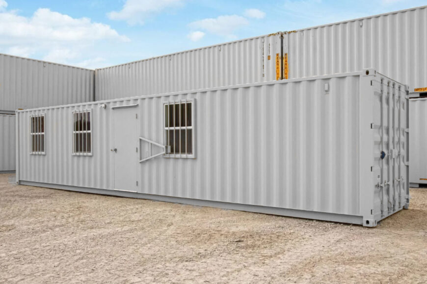 40' Mobile Office with Bathroom