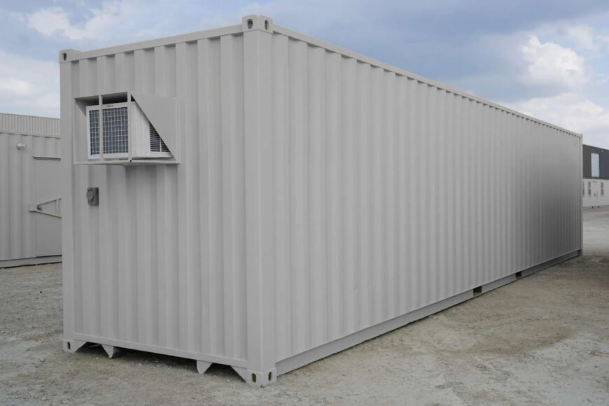 40' Mobile Office with Storage - Image 2