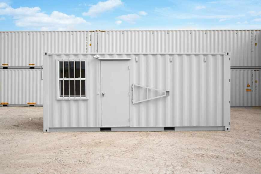 20' Mobile Office with Storage - Image 2