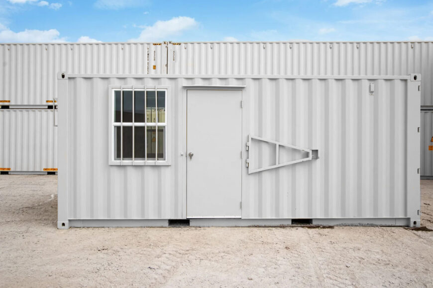 20' Mobile Office with Bathroom - Image 2