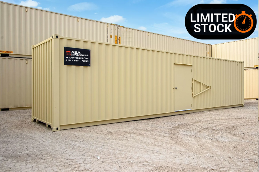 40' Vented Storage Container