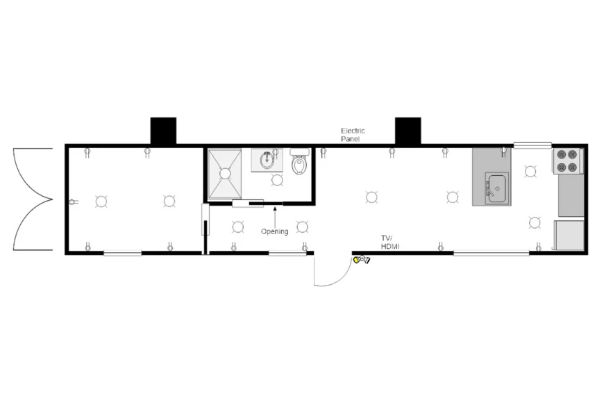 40' Modern Cabin - Image 11
