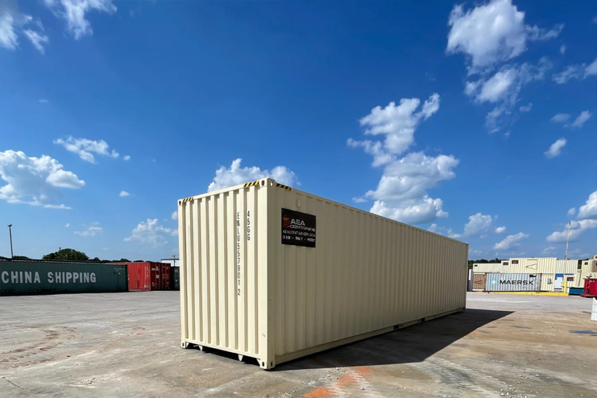 40' High Cube 1-Trip Side Open Shipping Container - Image 2