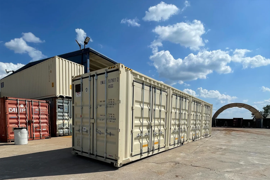 40' High Cube 1-Trip Side Open Shipping Container - Image 4