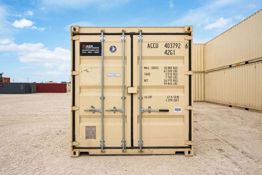 40' Standard 1-Trip Shipping Container - Image 3