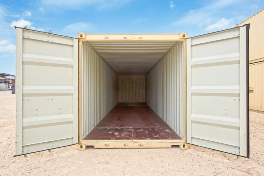 40' Standard 1-Trip Shipping Container - Image 4