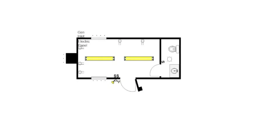 20' Mobile Office with Bathroom - Image 7