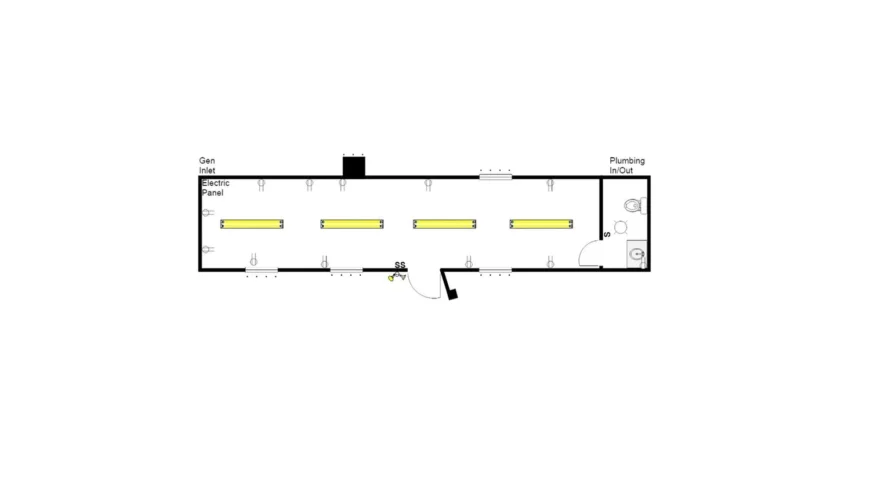 40' Mobile Office with Bathroom - Image 7