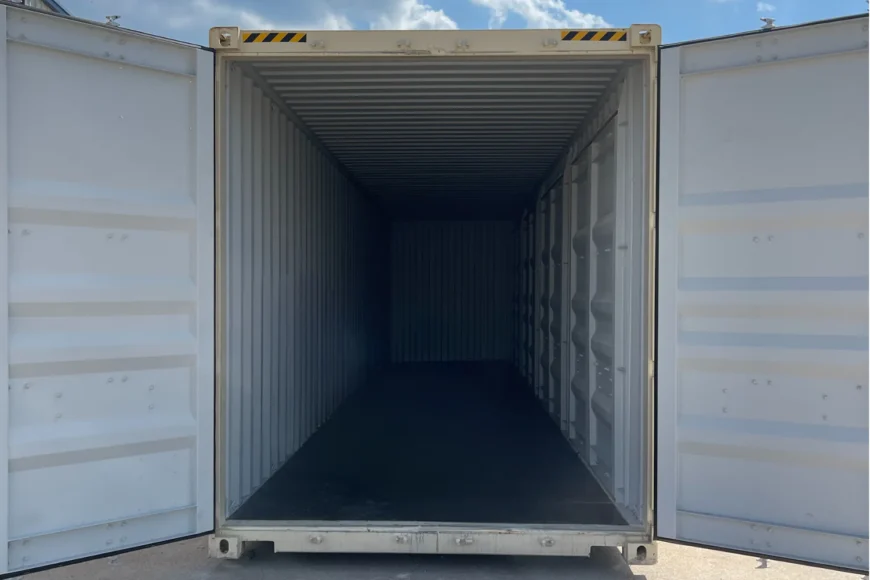40' High Cube 1-Trip Side Open Shipping Container - Image 5