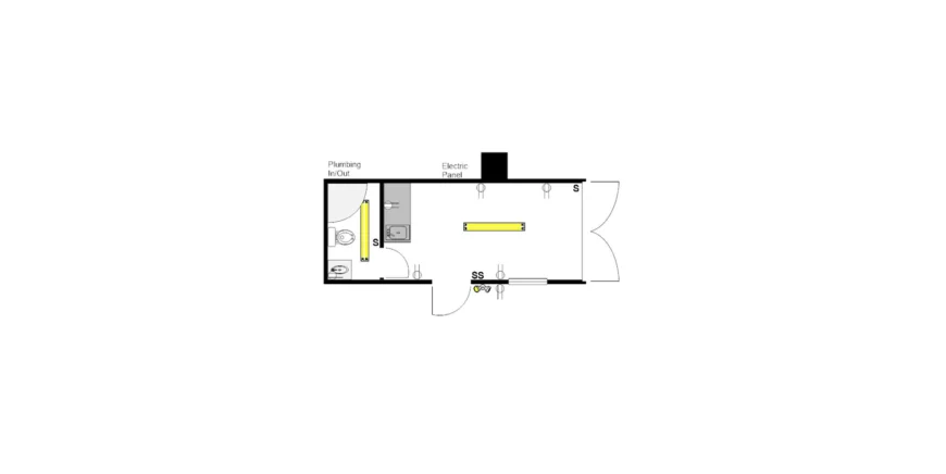 20' Hunting Cabin with Kitchenette and Bath - Image 7